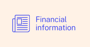 Financial information