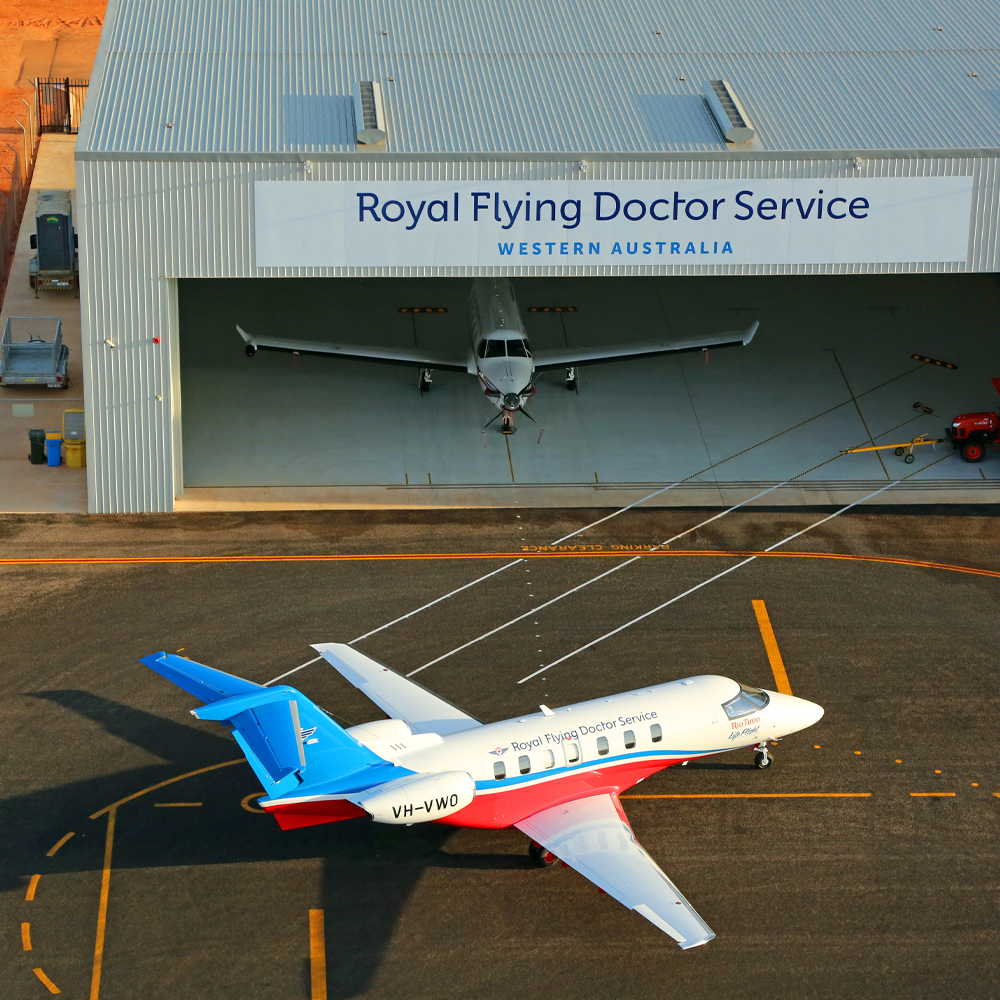 Royal Flying Doctor Service hanger
